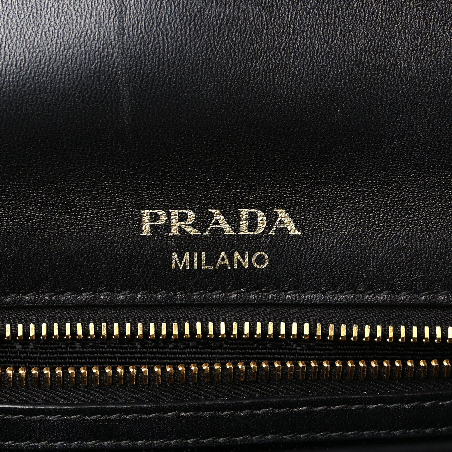 Prada Nappa Gaufre Flap Black 6 of 9