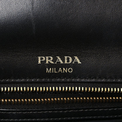 Prada Nappa Gaufre Flap Black 6 of 9