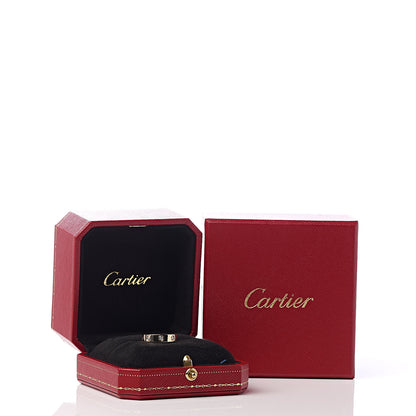 Cartier 18K Pink Gold 8 Diamond 4mm LOVE Wedding Band Ring 49 4.75 6 of 6