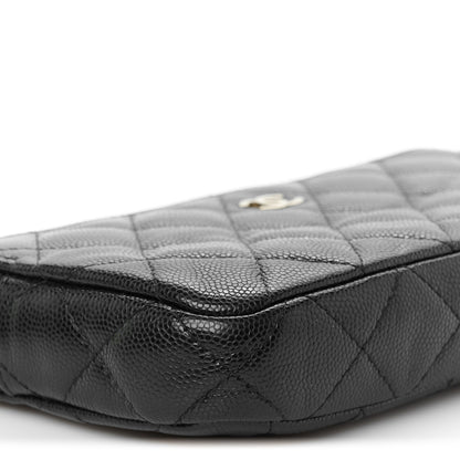 Chanel Caviar Quilted Small Clutch With Chain Black 11 of 12