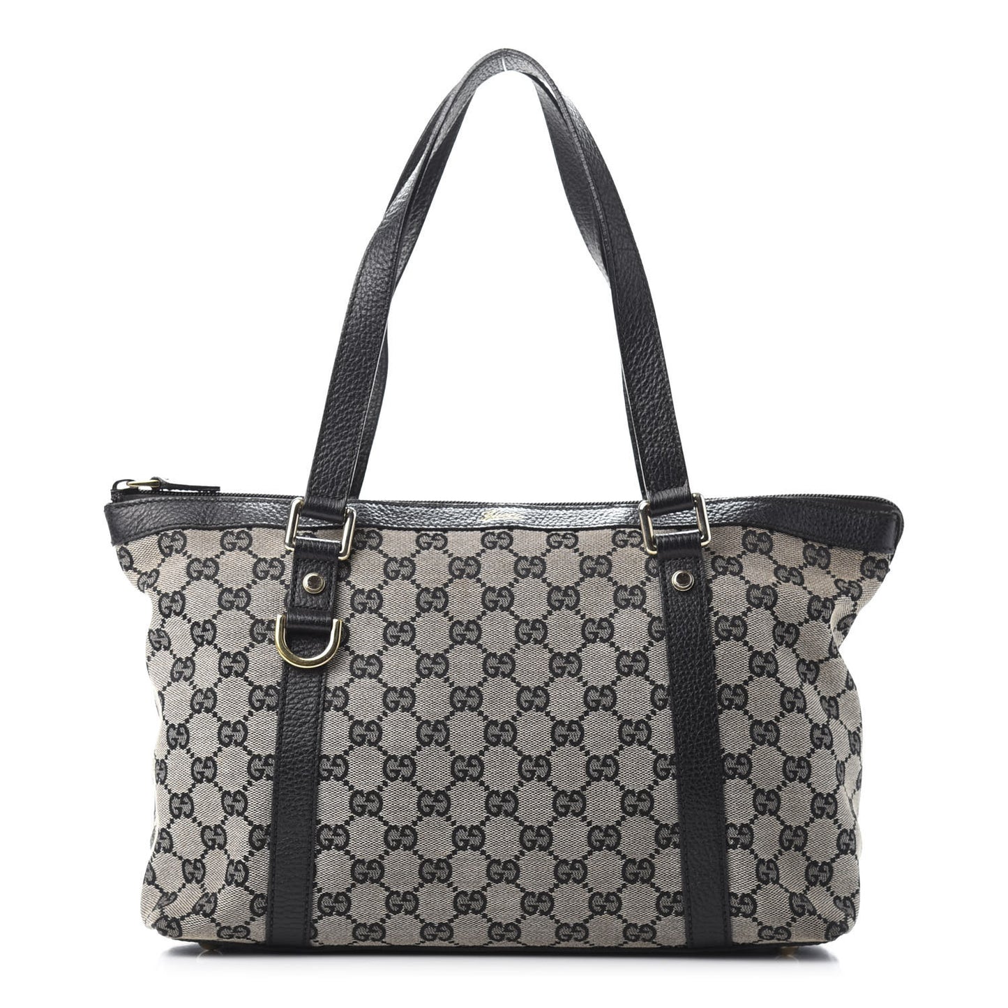 Monogram Abbey Medium Tote Navy