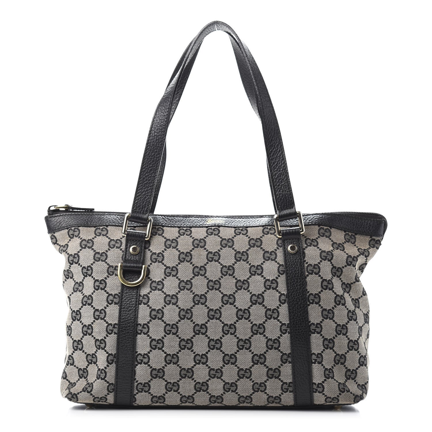 Gucci Monogram Abbey Medium Tote Navy 1 of 9