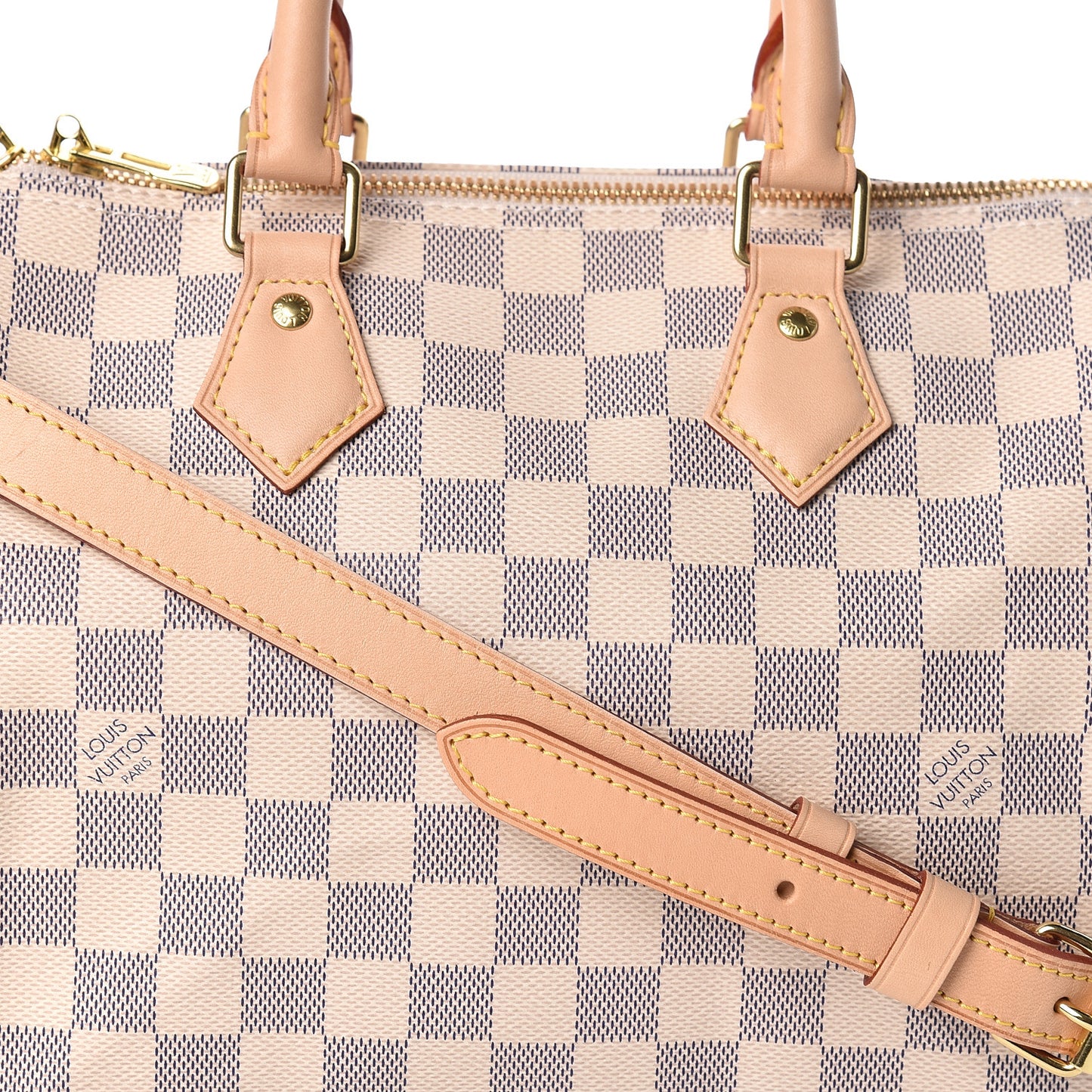 Damier Azur Speedy Bandouliere 25