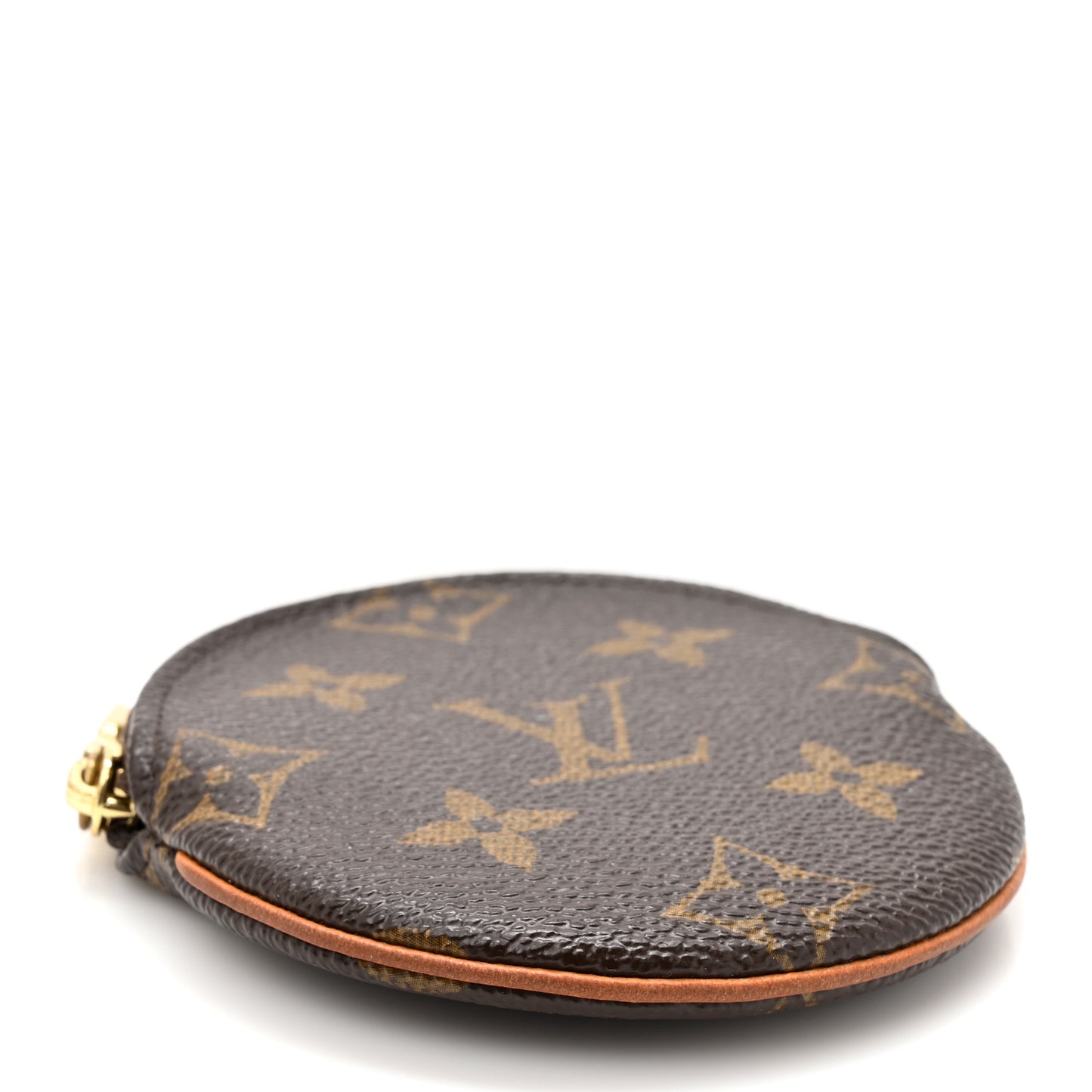 Monogram Round Coin Purse