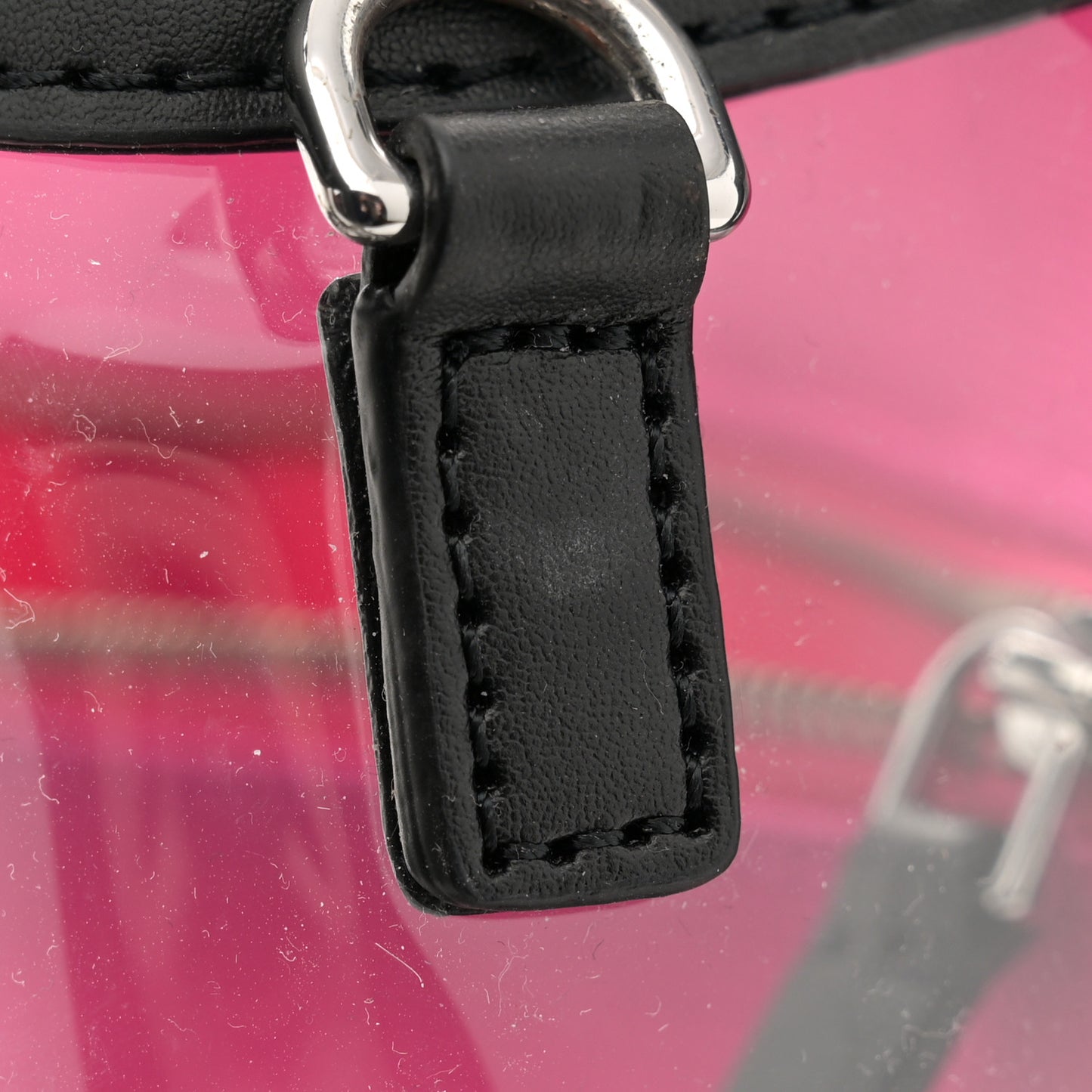 PVC The Small Tote Bag Black