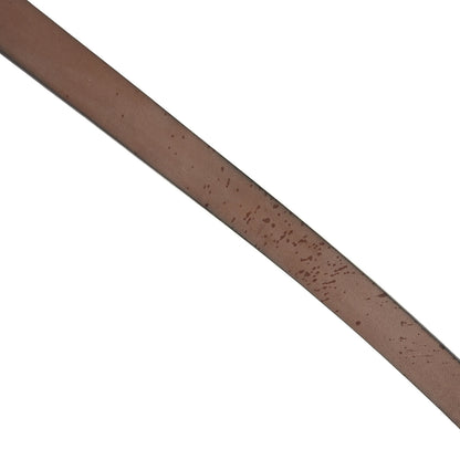 Gucci Calfskin Horsebit Skinny Belt 85 34 Brown 6 of 6