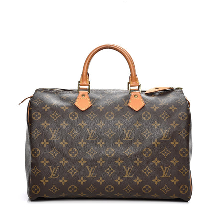 Louis Vuitton Monogram Speedy 35 1 of 10