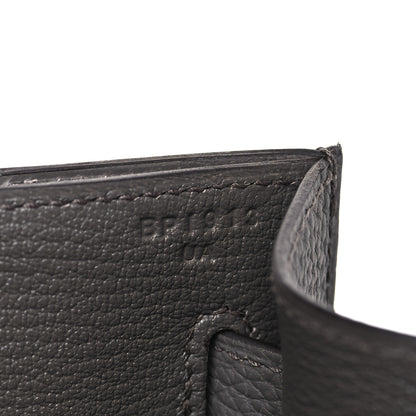 Hermes Togo Kelly Depeches 25 Pouch Etain 8 of 11