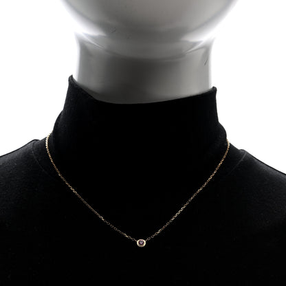 Cartier 18K Pink Gold Pink Sapphire D'Amour Pendant Necklace 2 of 5
