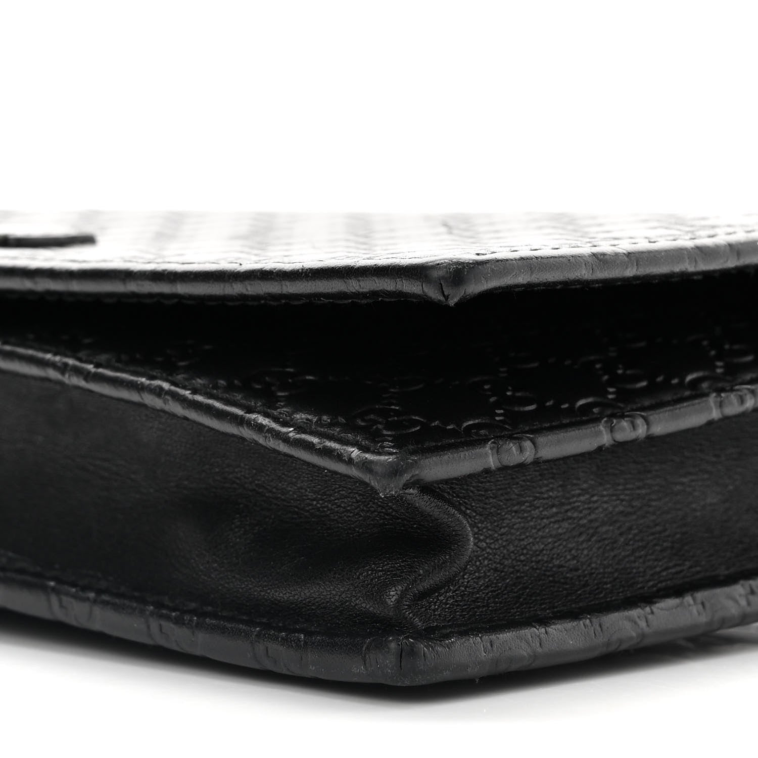 Gucci Microguccissima Crossbody Wallet Black 9 of 15
