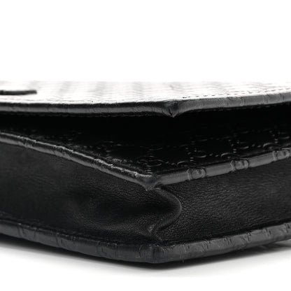 Gucci Microguccissima Crossbody Wallet Black 9 of 15