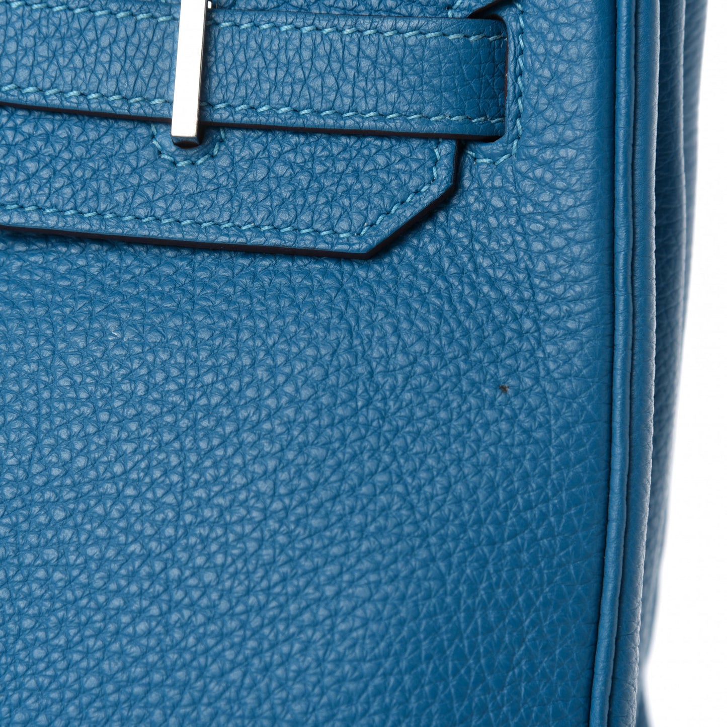 Togo Birkin 35 Bleu Azteque