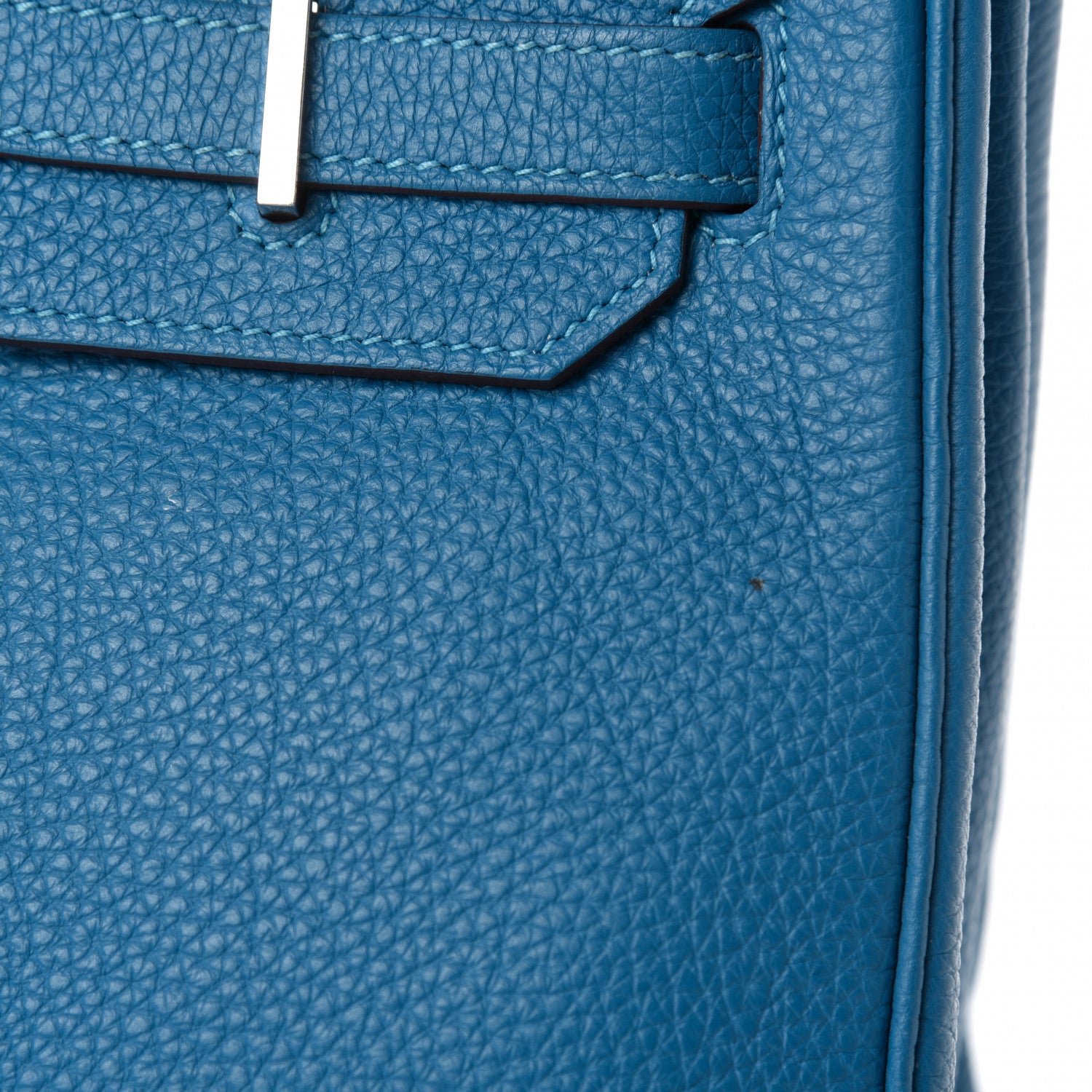 Hermes Togo Birkin 35 Bleu Azteque 12 of 17