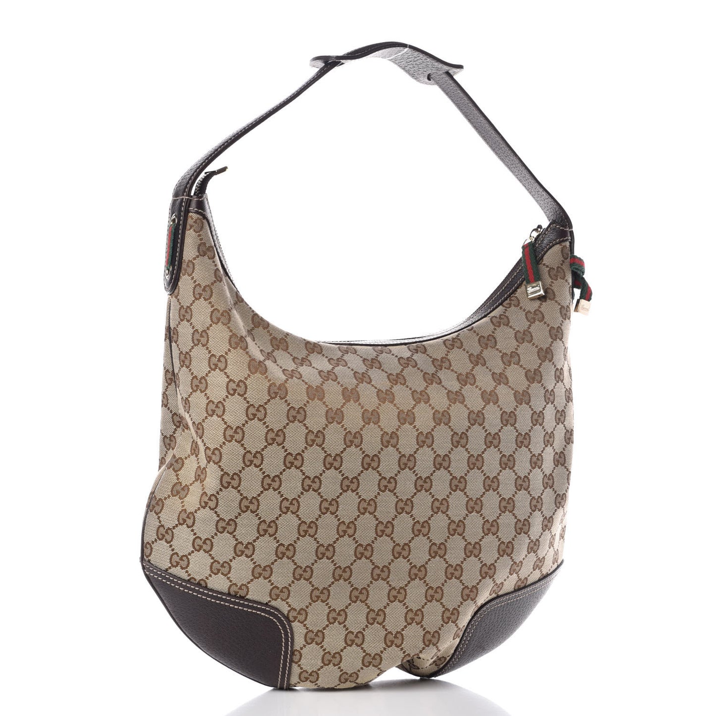 Monogram Large Princy Hobo Dark Brown