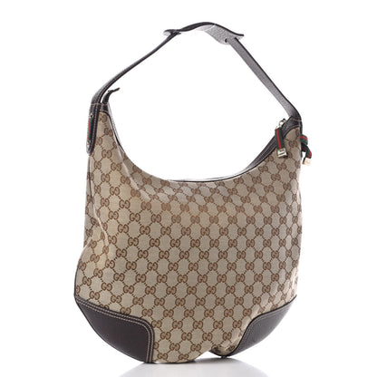 Gucci Monogram Large Princy Hobo Dark Brown 3 of 10
