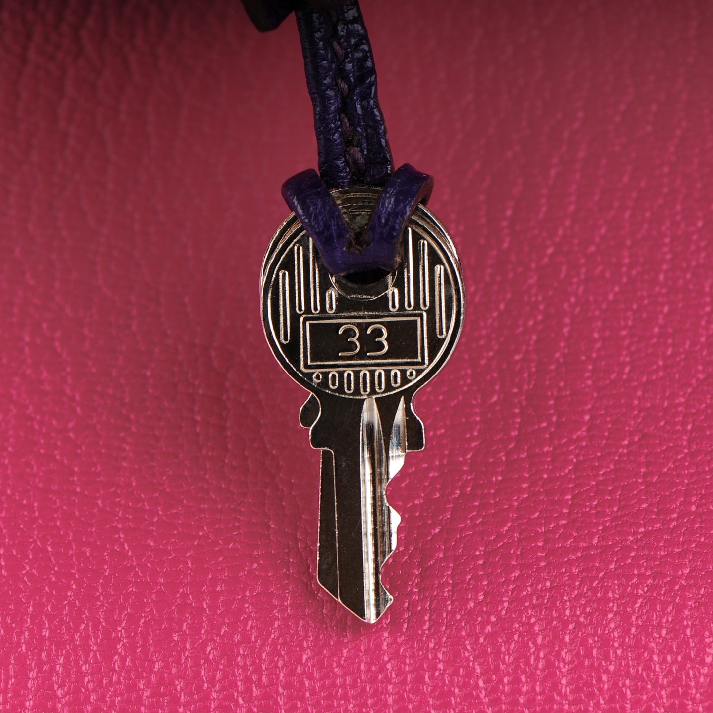 Chevre Bi-Color Horseshoe Birkin 30 Rose Shocking Iris