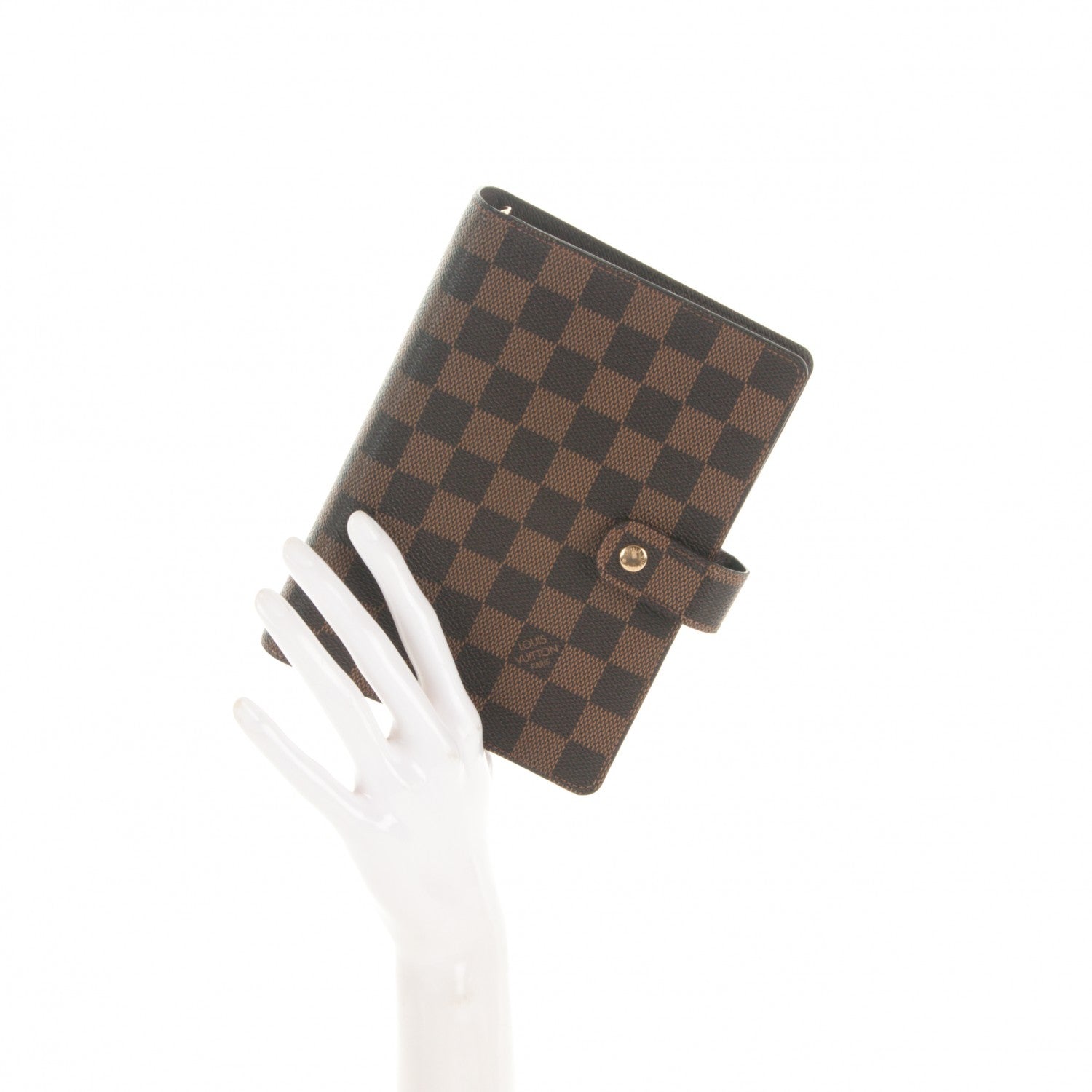 Louis Vuitton Damier Ebene Medium Ring Agenda Cover 2 of 7