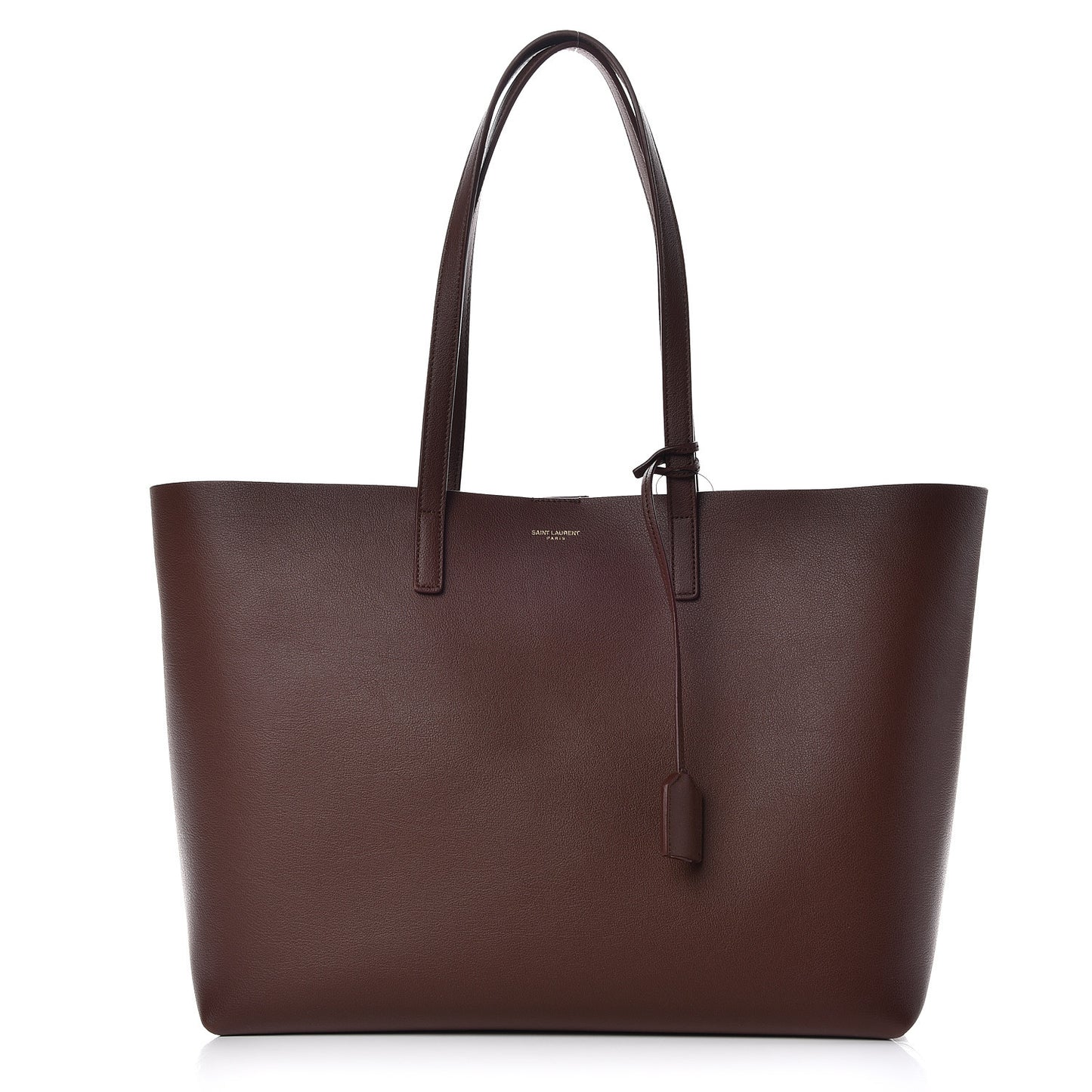 Calfskin Large Shopping Tote Old Brandy