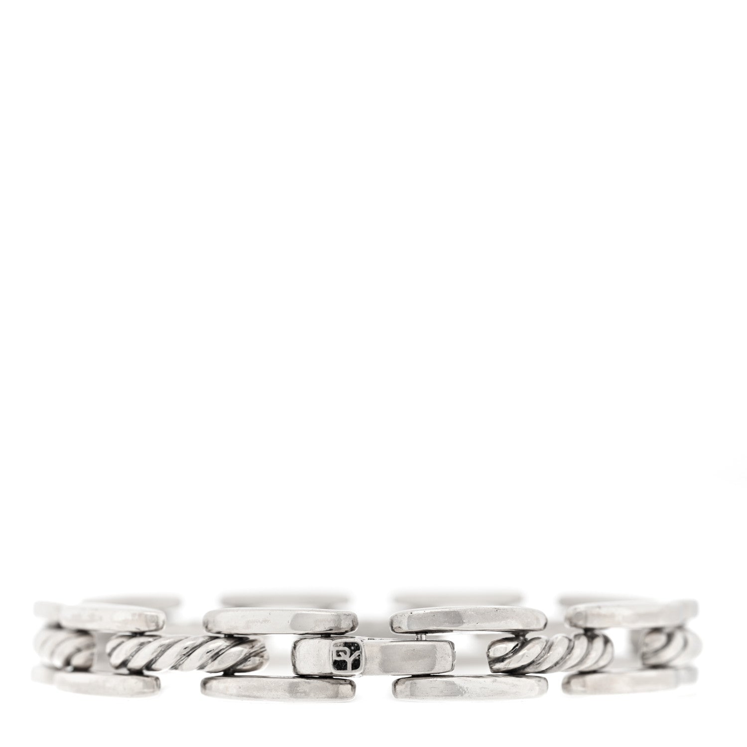 David Yurman Sterling Silver Wellesley Link Bracelet 2 of 3