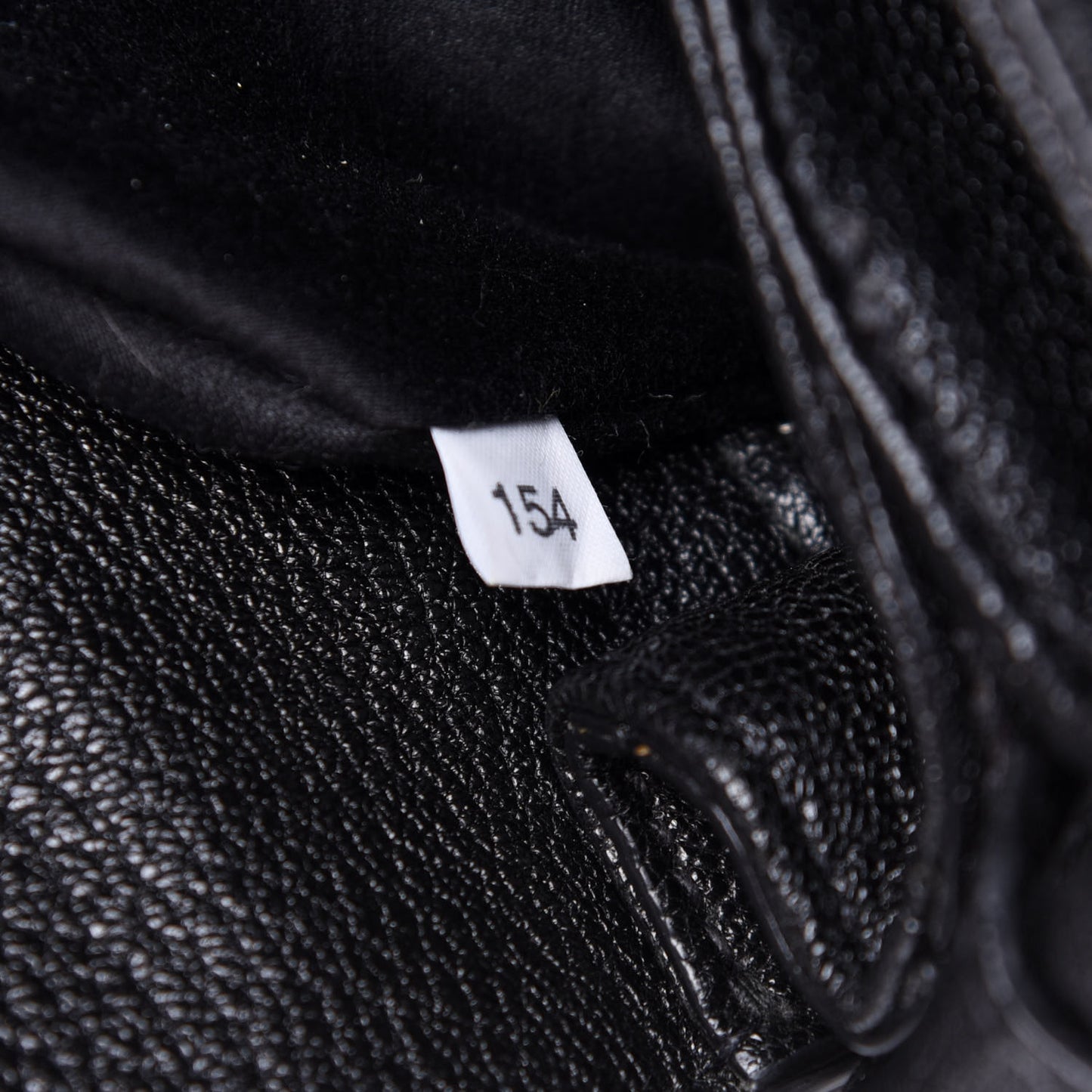 Goatskin Madras Flap Shoulder Bag Black
