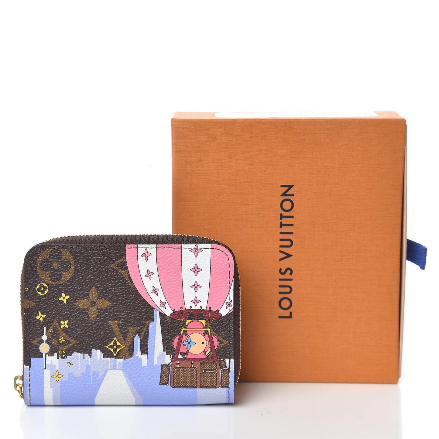Monogram 2019 Christmas Animation Zippy Coin Purse