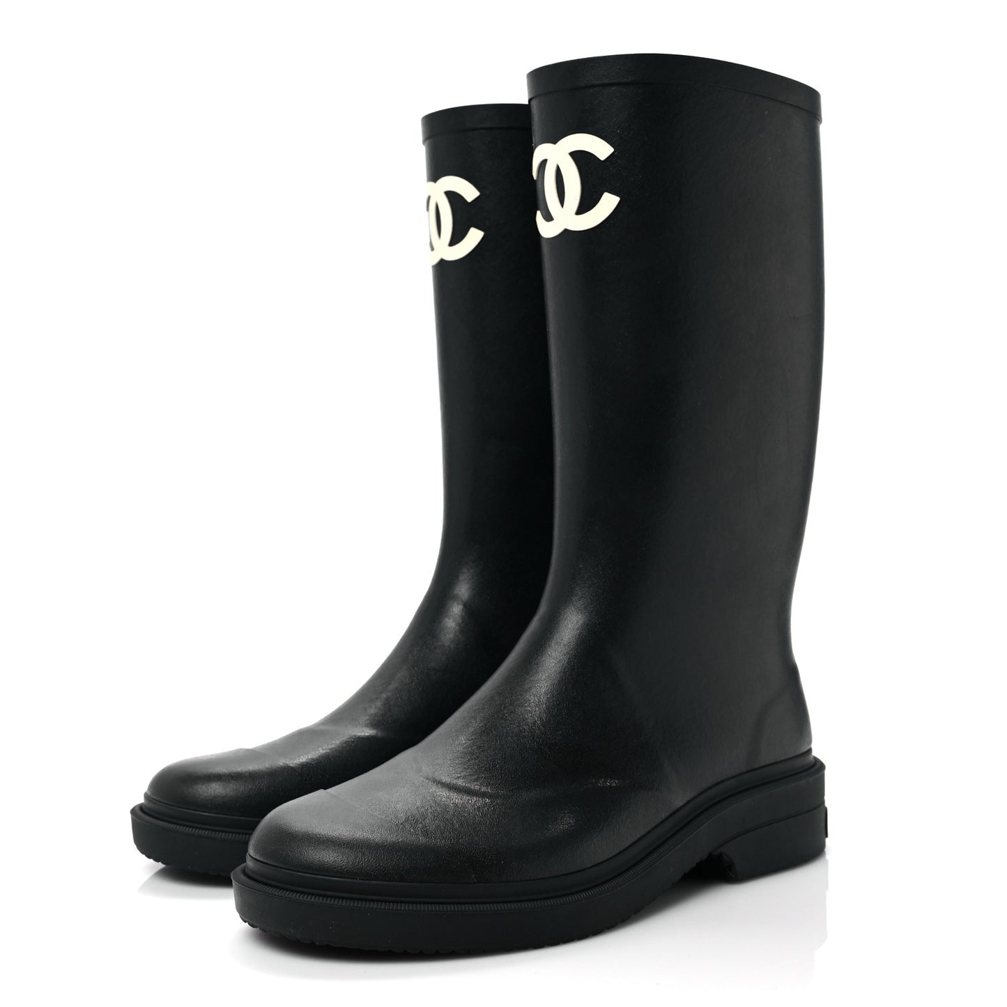 Caoutchouk CC High Boots 39 Black