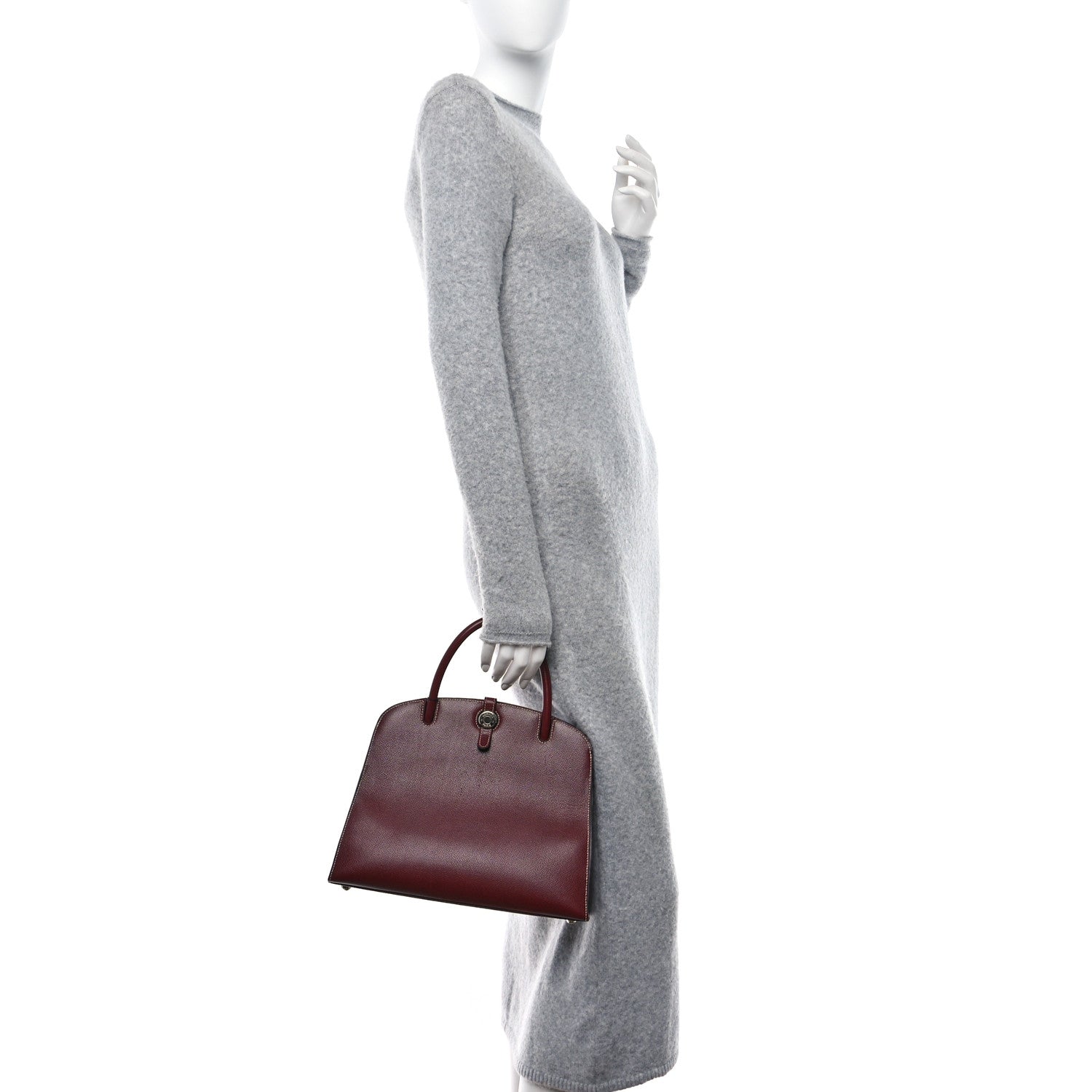 Hermes Courchevel Dalvy 30 Rouge H 2 of 14