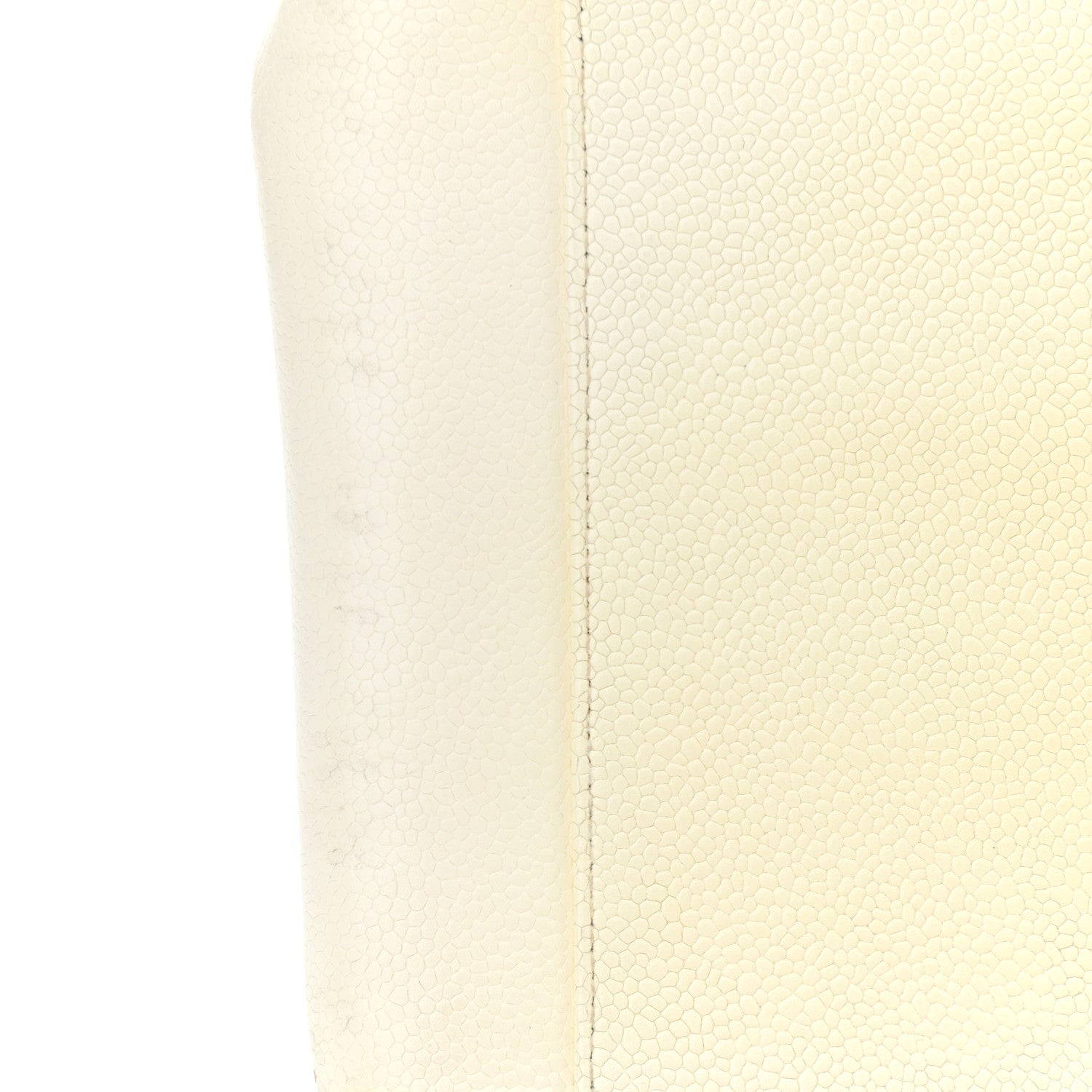 Chanel Caviar Quilted CC Tote White 12 of 17
