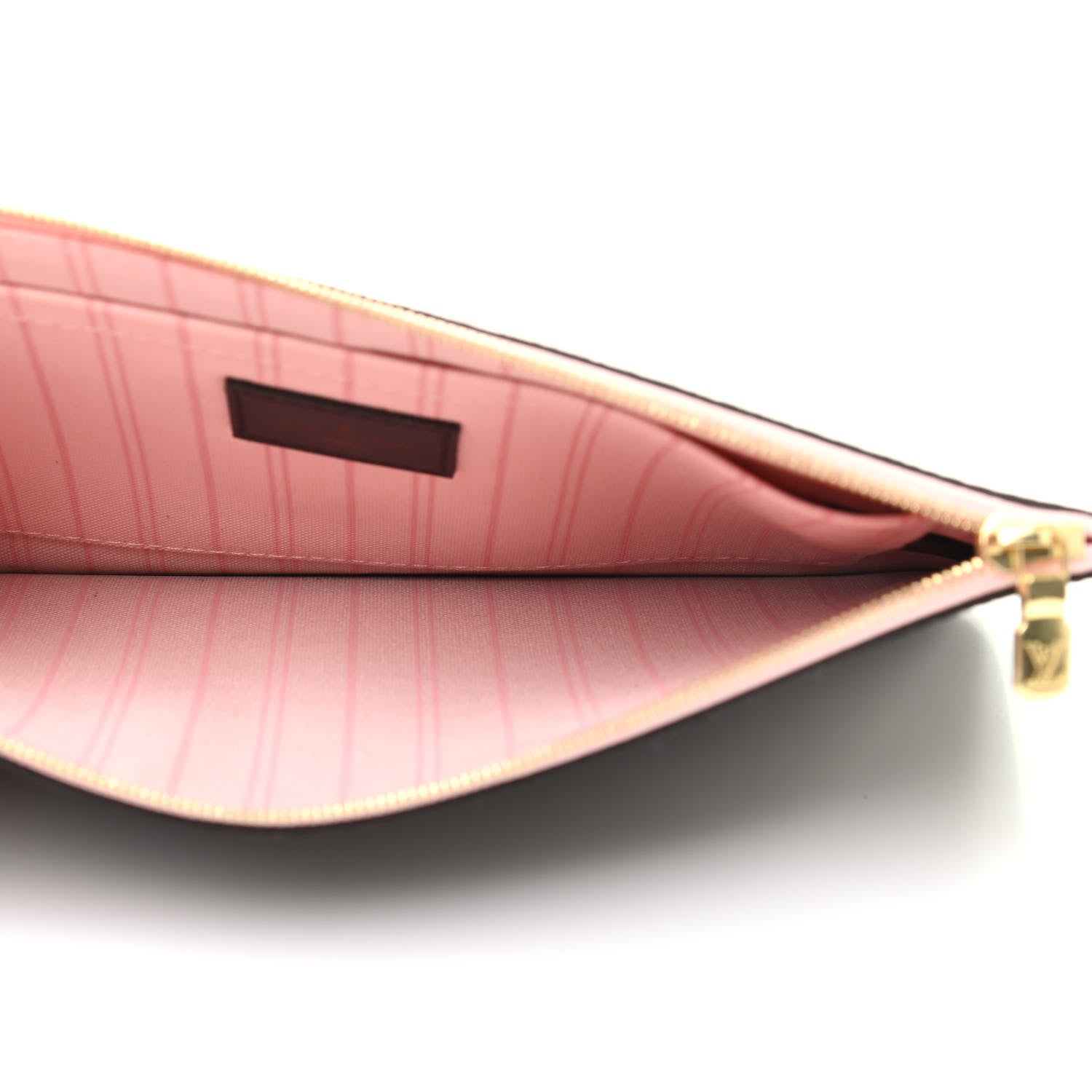 Louis Vuitton Damier Ebene Neverfull MM GM Pochette Rose Ballerine 5 of 7