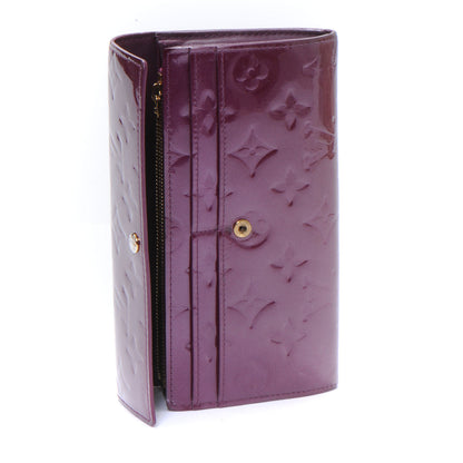 Louis Vuitton Vernis Sarah Wallet Violet 5 of 7