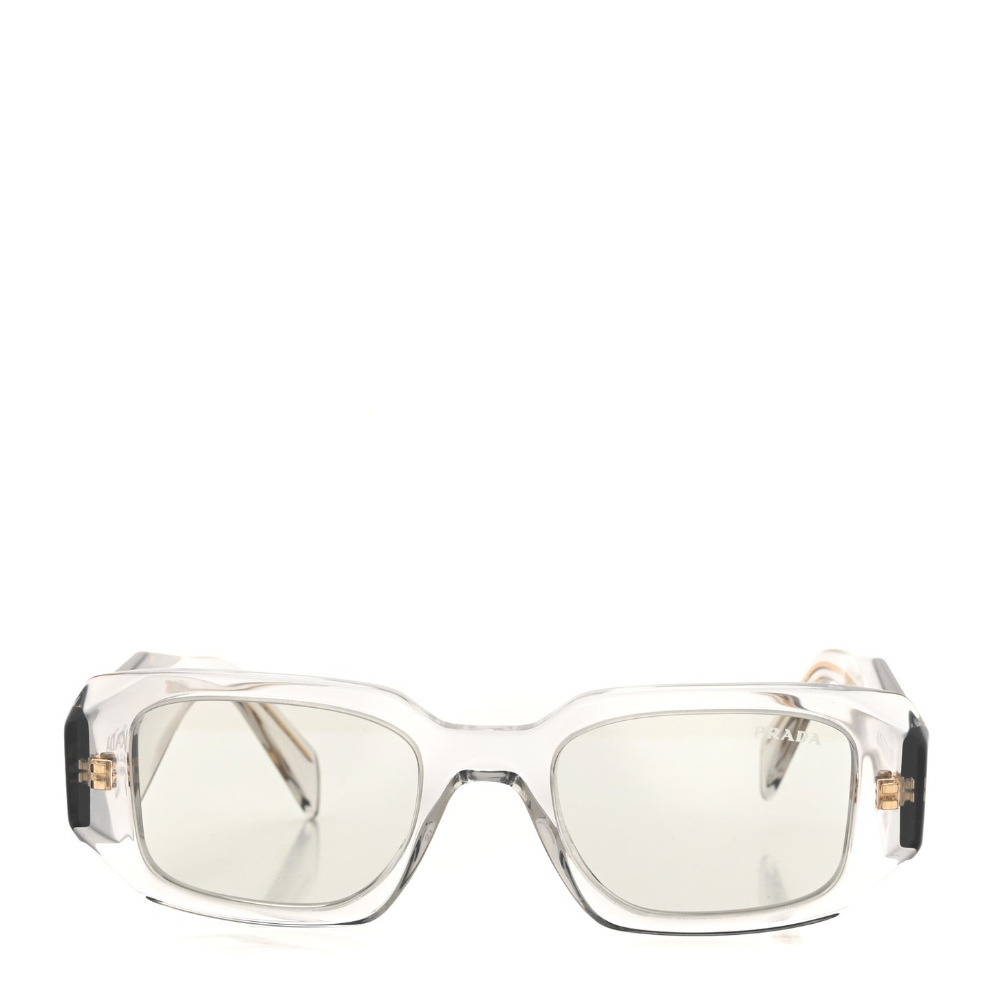 Acetate Symbole Sunglasses SPR 17W Transparent Gold