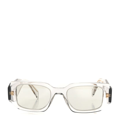 Prada Acetate Symbole Sunglasses SPR 17W Transparent Gold 2 of 7