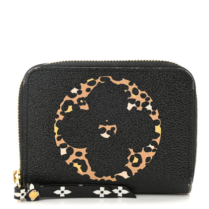 Louis Vuitton Monogram Giant Jungle Zippy Coin Purse Black 3 of 18