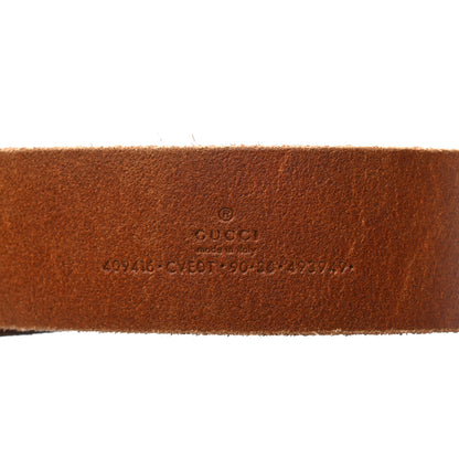 Gucci Faded Calfskin Double G 40mm Belt 90 36 Cuir 3 of 5