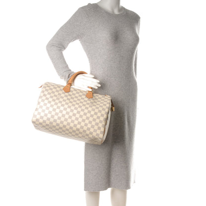 Louis Vuitton Damier Azur Speedy 35 2 of 8