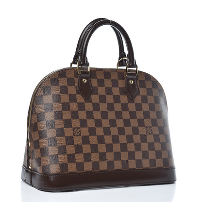 Louis Vuitton Damier Ebene Alma PM 3 of 8
