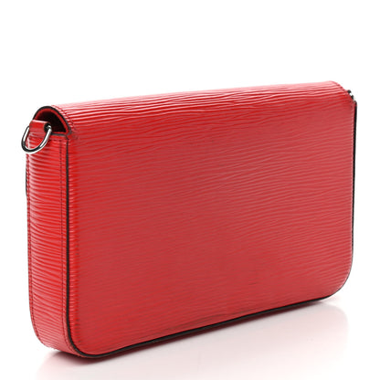 Louis Vuitton Epi Pochette Felicie Coquelicot 2 of 12