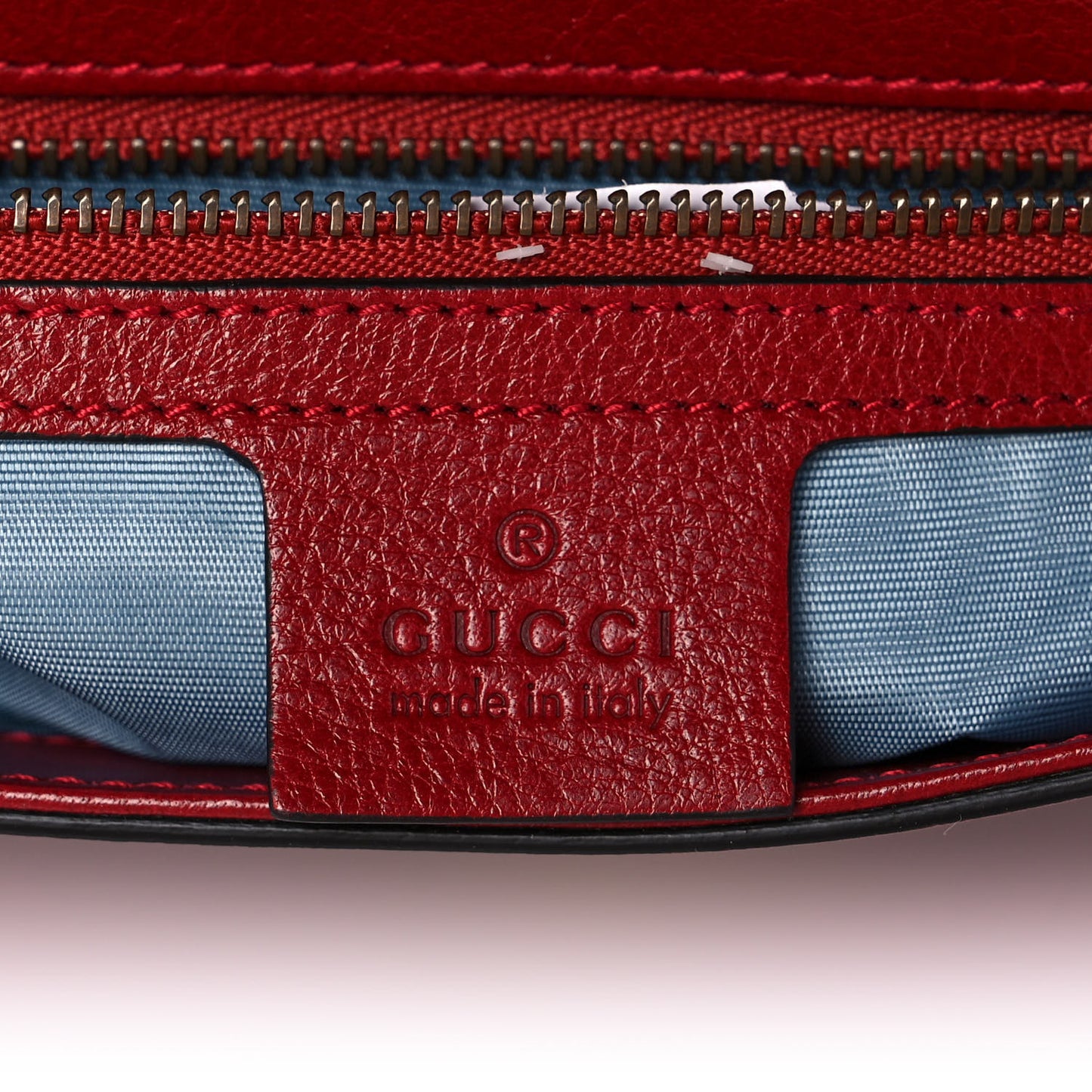 Calfskin Diagonal GG Medium Thiara Double Envelope Shoulder Bag Black Red