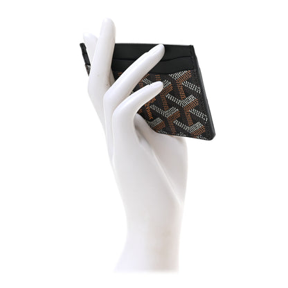 Goyard Goyardine Saint Sulpice Card Holder Black 2 of 6