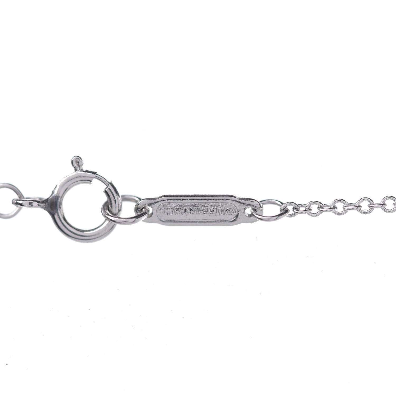 Tiffany Platinum Diamond Enchant Butterfly Necklace 6 of 6