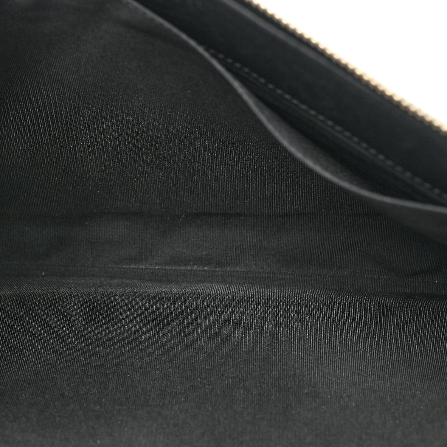 Chanel Lambskin Quilted Small Boy Zipped Pouch Black 7 of 15