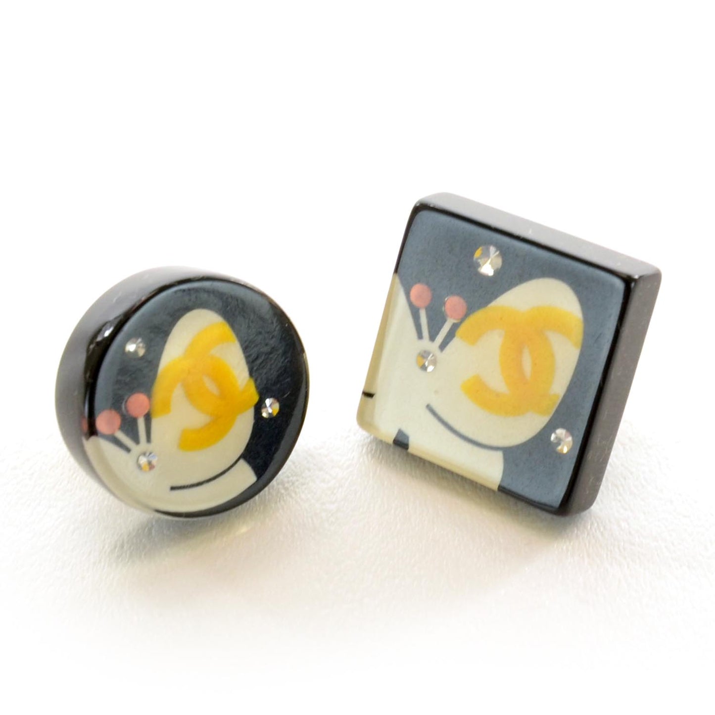 Resin Butterfly CC Earrings