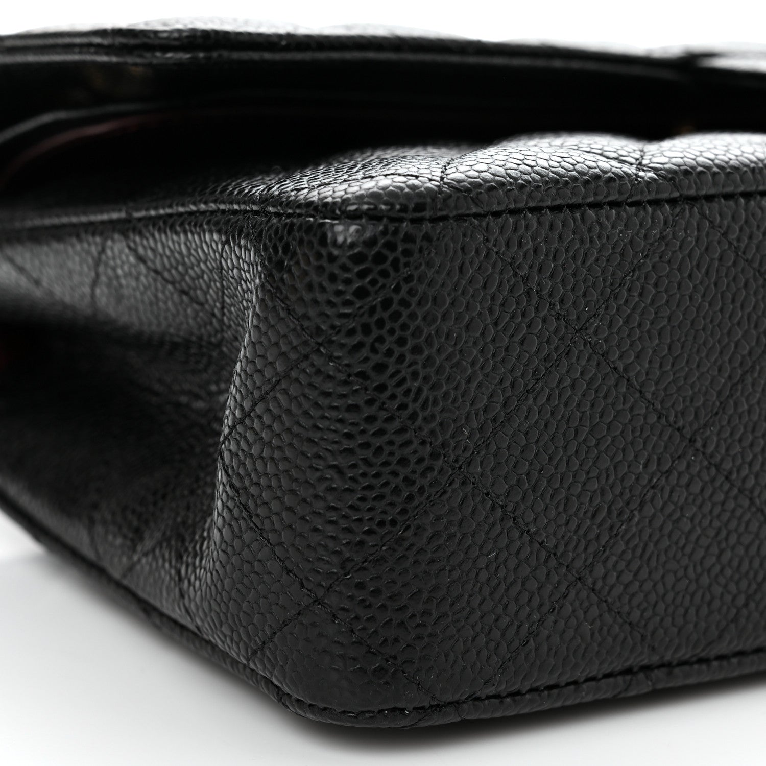 Chanel Caviar Quilted Medium Double Flap Black 9 of 11