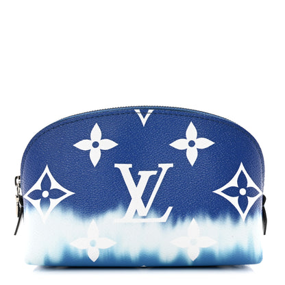 Louis Vuitton Monogram Giant Escale Cosmetic Pouch Blue 1 of 7