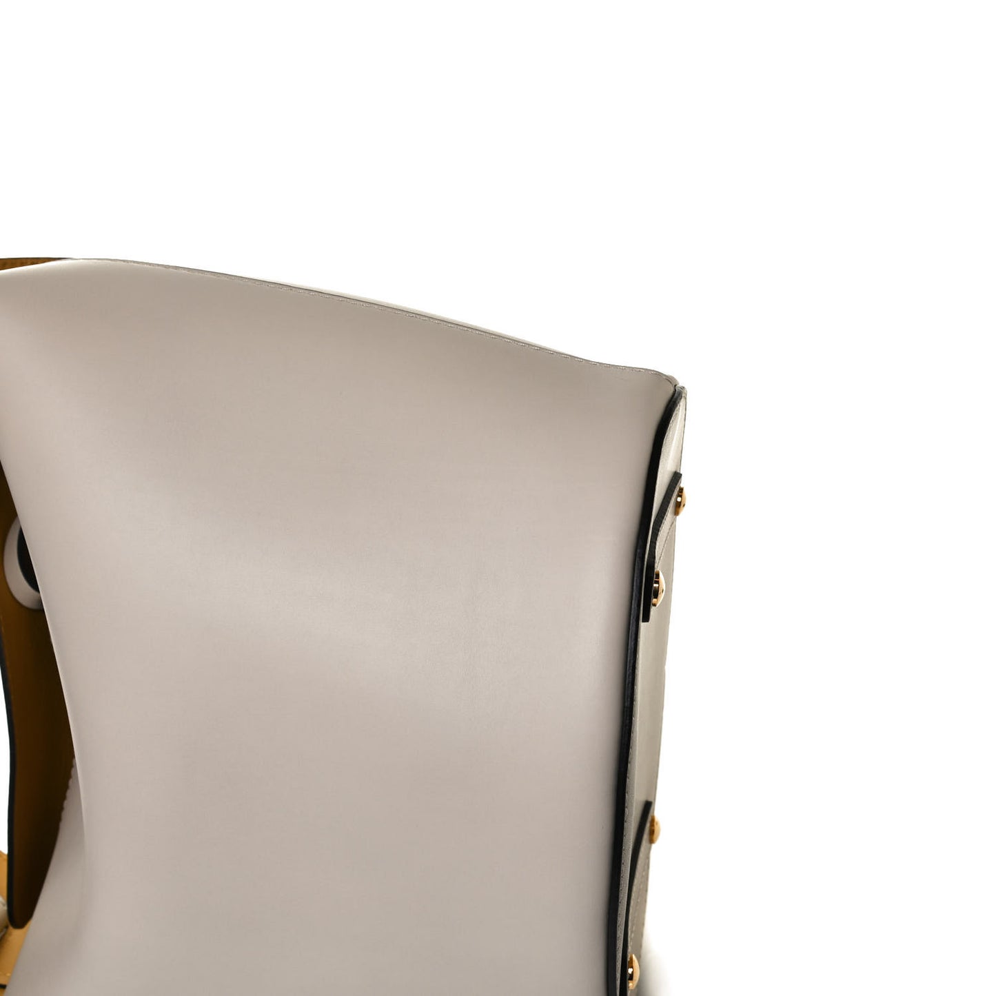 Supple Calfskin Medium Bucket Limestone