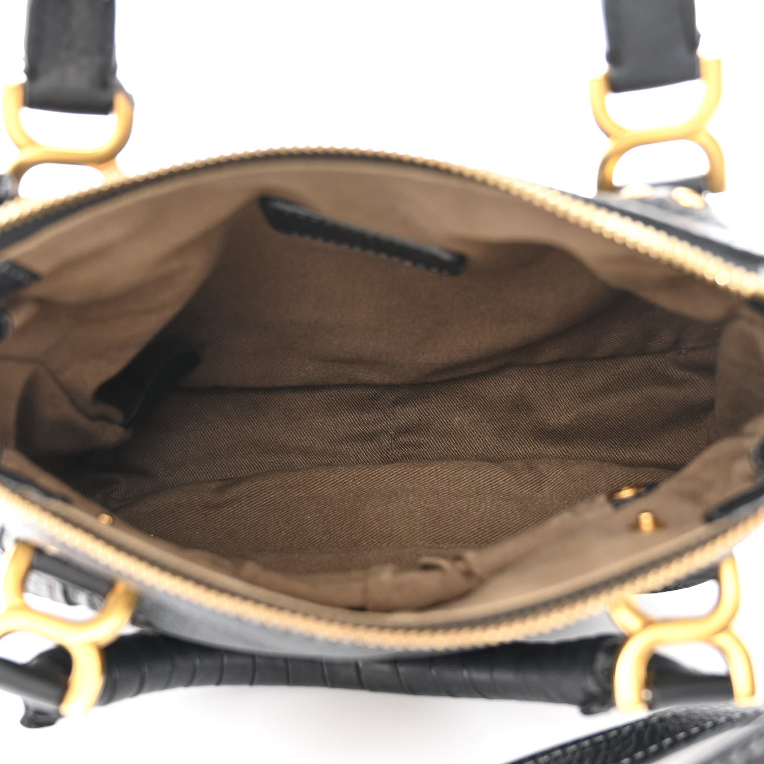 Chloe Calfskin Small Marcie Satchel Black 5 of 14
