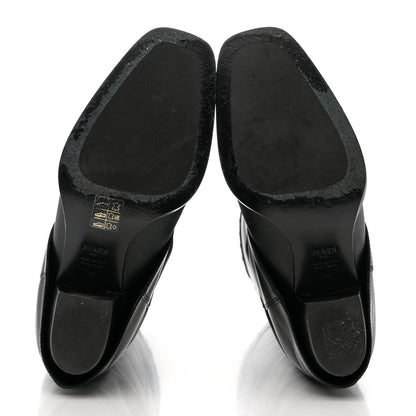 Fendi Vitello Minerva Boots 39 Black 5 of 9