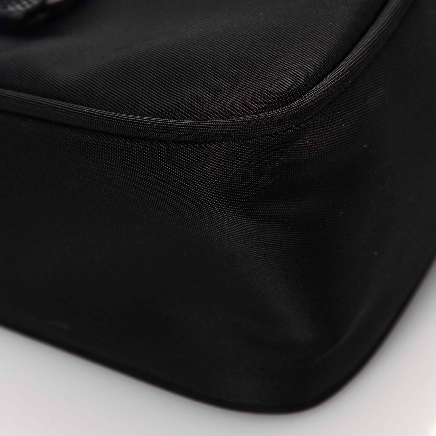 Prada Tessuto Nylon Mini Re-Edition 2000 Bag Black 8 of 14