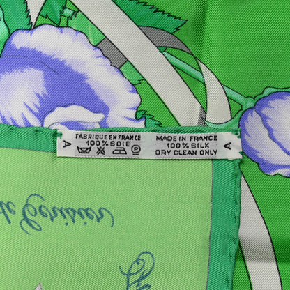 Hermes Silk Fleurs De L'Opera Scarf 90 3 of 4