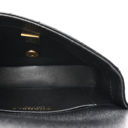 Chanel Caviar Quilted Mini Sweetheart Rectangular Flap Black 5 of 11